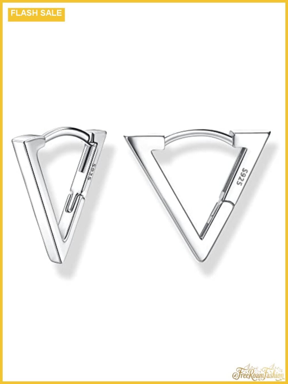 Solid 925 Sterling Silver Small Huggie Hoop Earrings for Women Hypoallergenic
